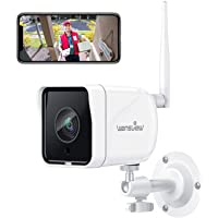Wansview Cámara Vigilancia WiFi Exterior- 1080P Cámara IP WiFi de Seguridad con Visión Noturna Detección de Movimiento…